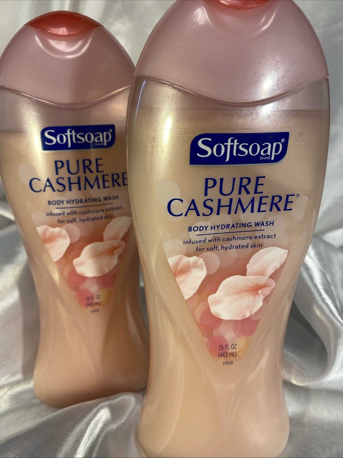 Softsoap Pure Cashmere Hydrating Pink Body Wash 15oz Discontinued