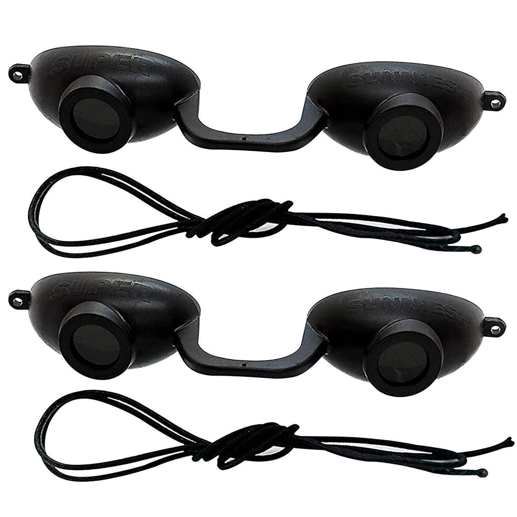 2 Pack UV Eye Protection Tanning Bed Goggles - Flexible, FDA Compliant
