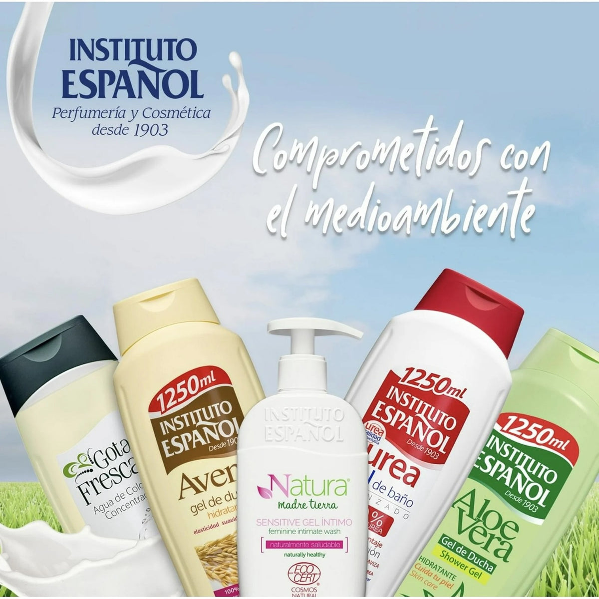 Instituto Español Urea Shower Gel 42oz for All Skin Types Hydrating Daily Use