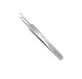 Professional Blackhead & Splinter Tweezers - Curved Steel Tip, Stainless Steel