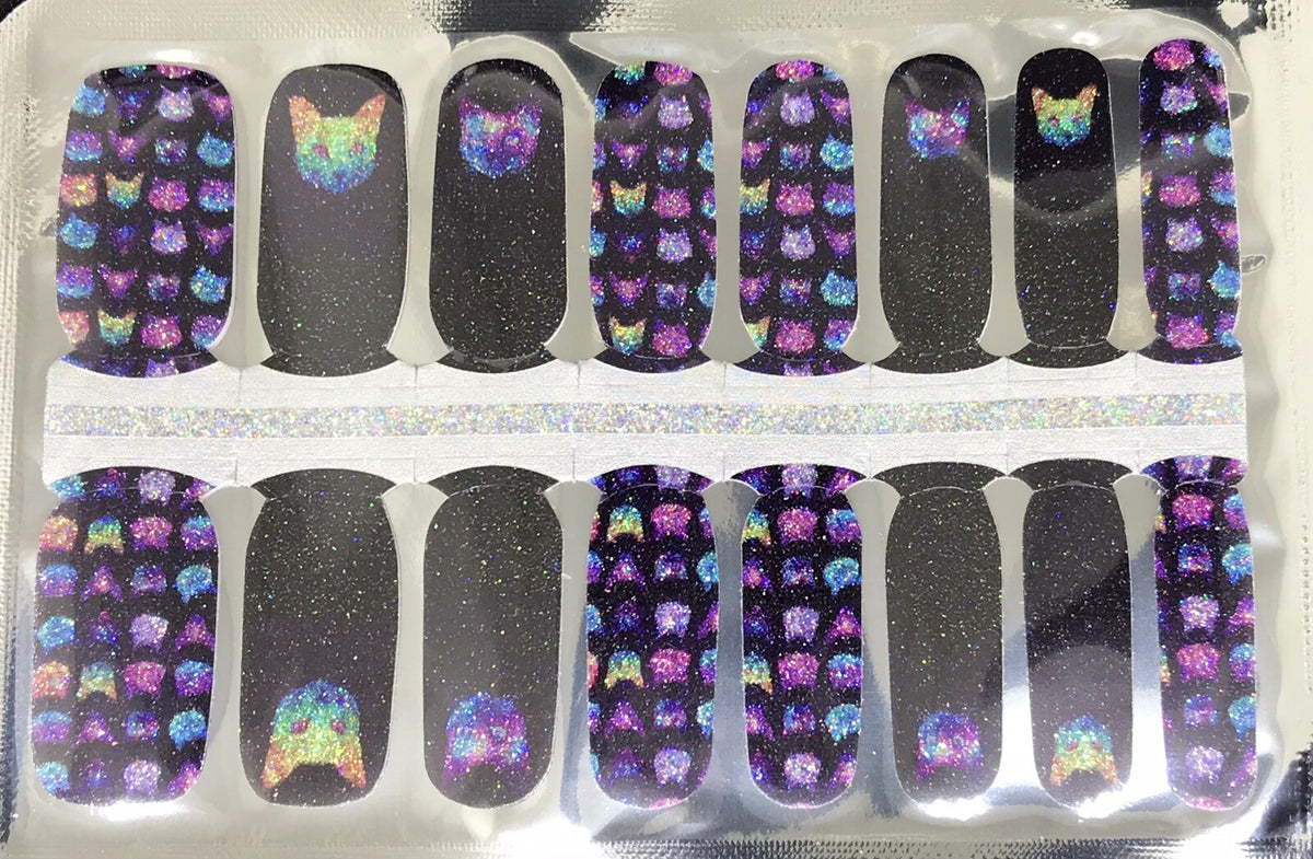 Nail Polish Strips 14 Count - Colorful Nail Art Wraps for Easy DIY Manicure