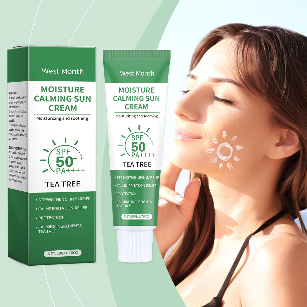 Mineral Face Sunscreen SPF 50 Oil Control Hydrating Sunblock for Skin Protection