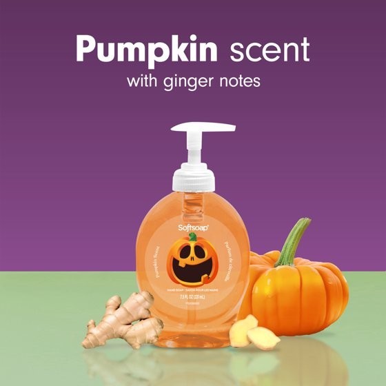 Halloween Pumpkin Scent Liquid Hand Soap with Pump Bottle - 7.5 fl oz