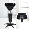 Portable Hair Wash Basin Kit for Salon & Barber Shops - 2.64 Gal Adjustable Spa Sink