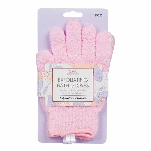 Exfoliating Bath Gloves and Sponges for Deep Cleansing & Skin Glow