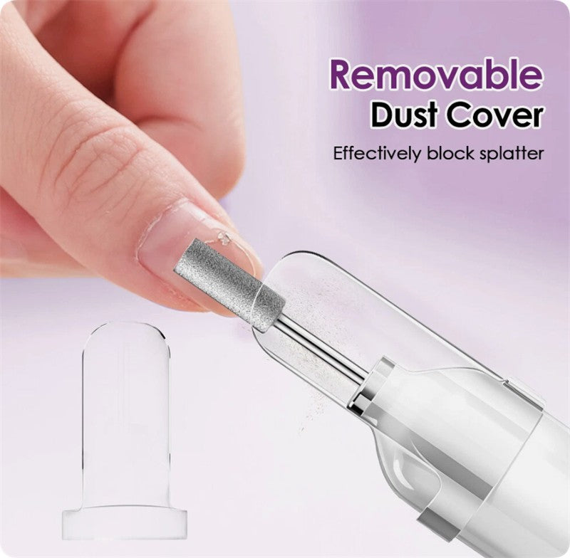 Electric Nail Grinder for Thick Toenails Manicure Pedicure Set