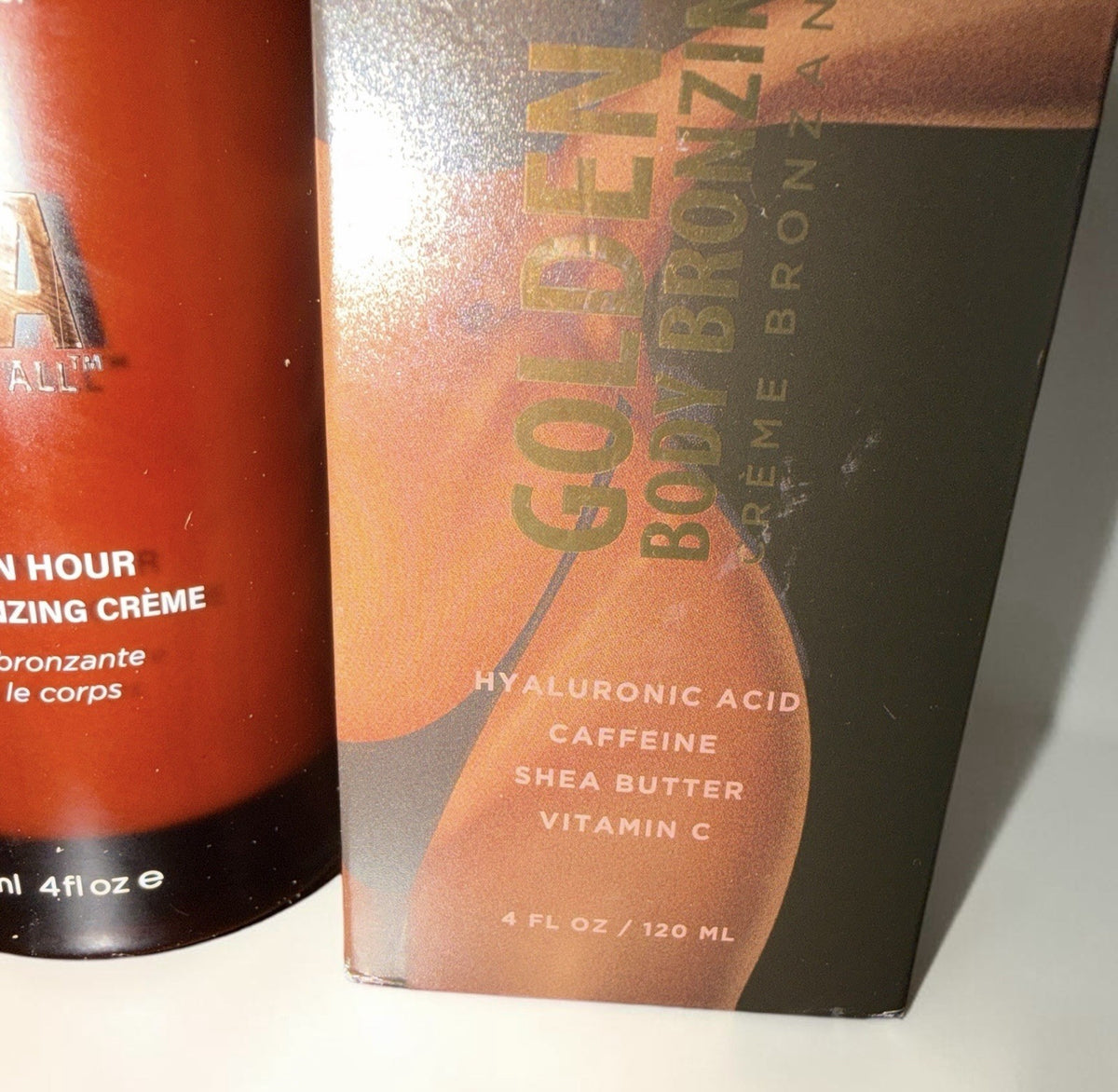 Body Bronzing Creme with Hyaluronic Acid for Sun-Kissed Glow - 4 fl oz