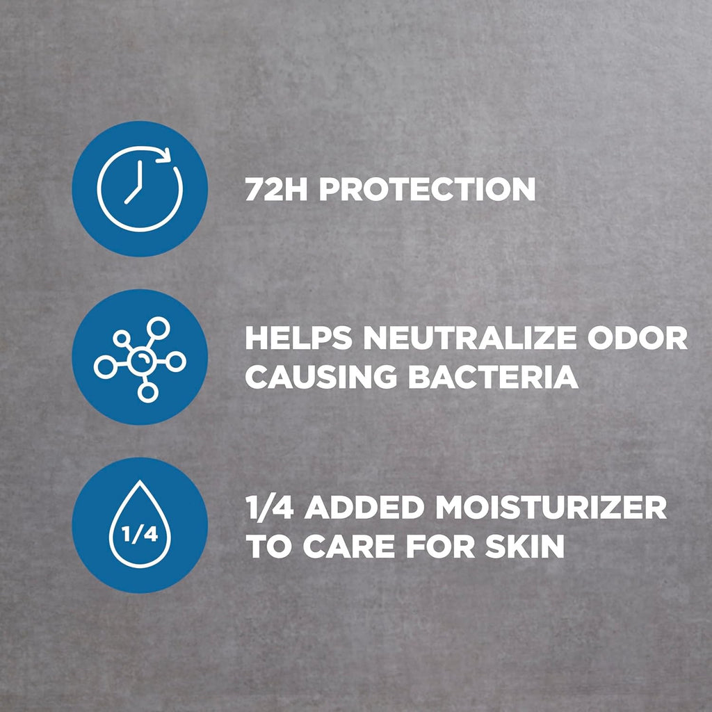 Men's 12-Pack Antiperspirant Dry Spray - 72-Hour Odor & Wetness Protection