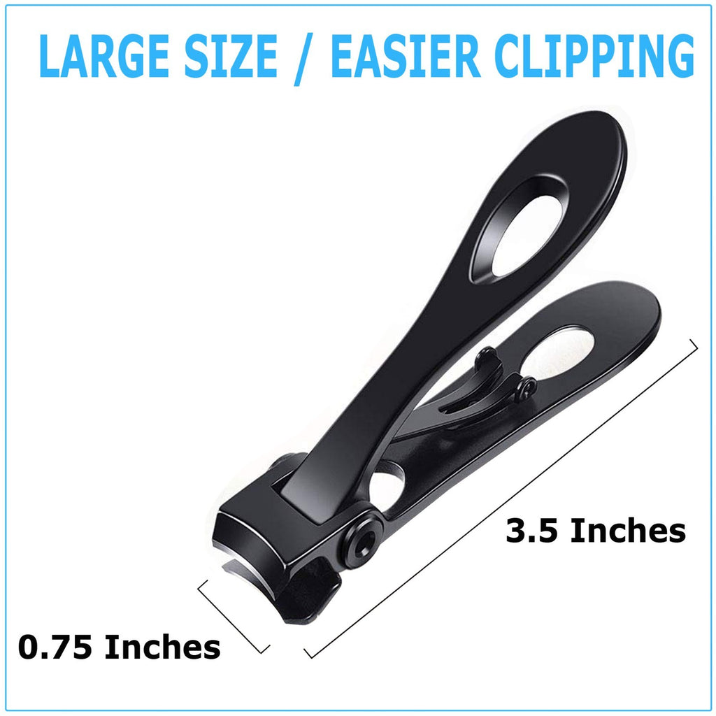 Heavy Duty Extra Large Toe Nail Clippers for Thick Nails - Professional Manicure Pedicure Tool