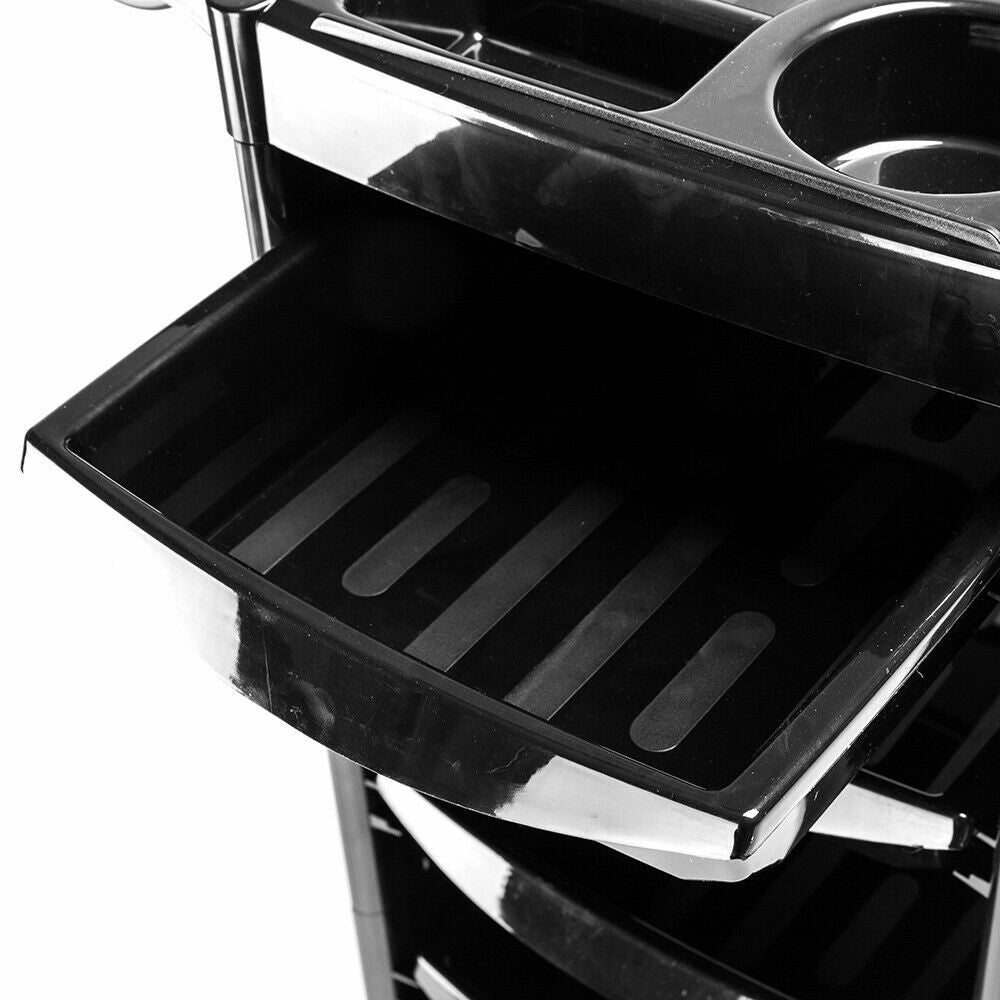 5-Tier Hairdresser Salon Storage Trolley Cart with Wheels