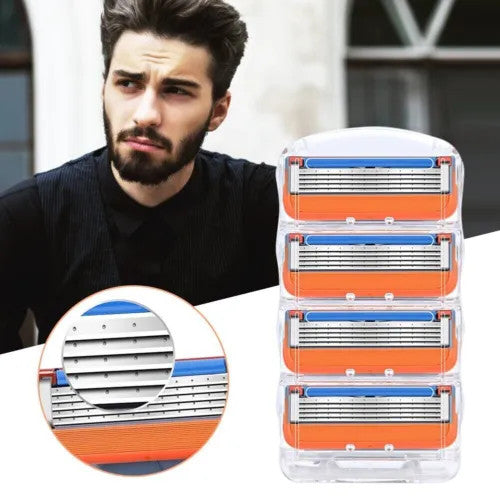 Razor Blade Refills Compatible with Gillette Fusion 5 Proglide - Multiple Quantity Options