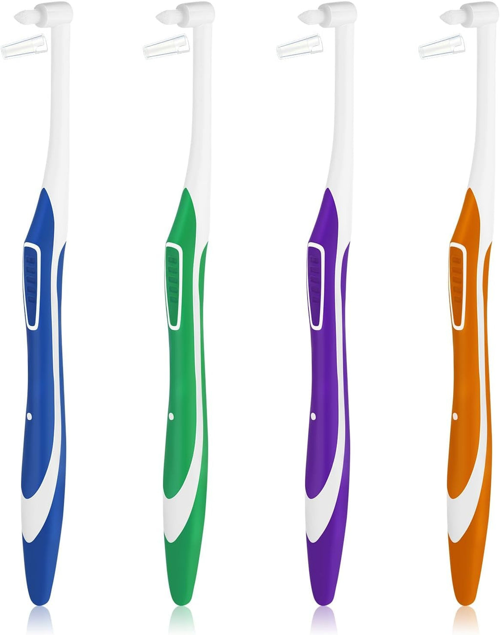 Interspace Tufted Toothbrush Set - Gentle, Deep Cleaning for Braces & Gaps