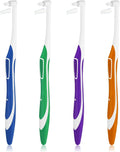 Interspace Tufted Toothbrush Set - Gentle, Deep Cleaning for Braces & Gaps