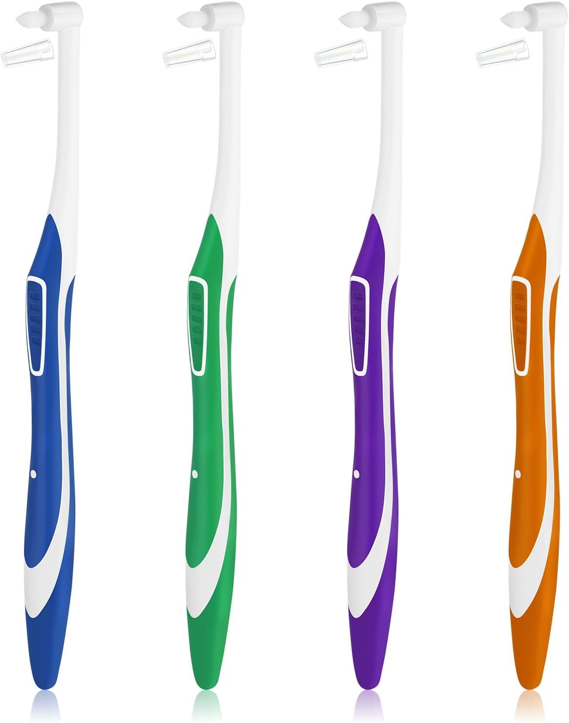 Interspace Tufted Toothbrush Set - Gentle, Deep Cleaning for Braces & Gaps
