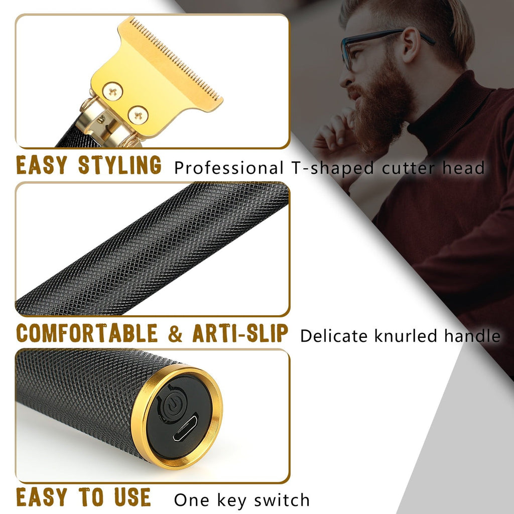 Cordless Hair Clipper & Beard Trimmer for Men and Women