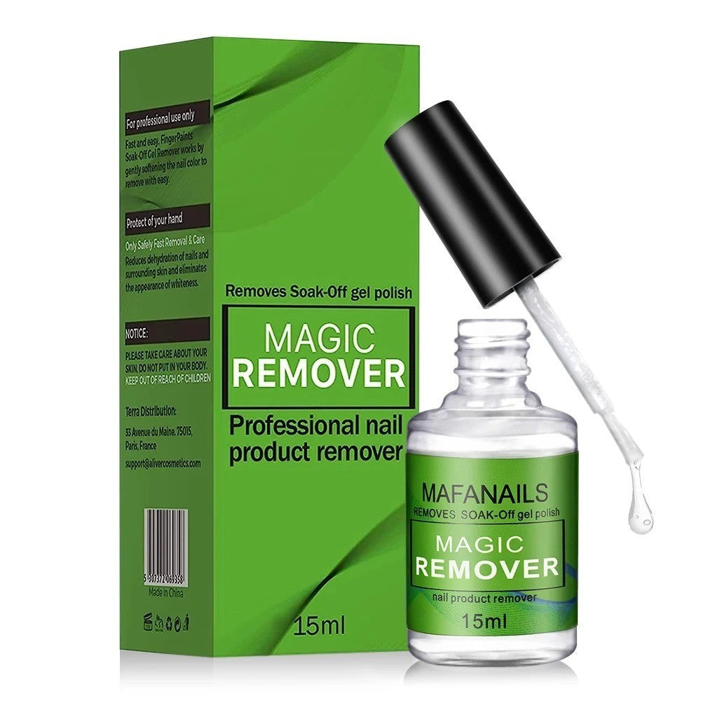 15ml Nail Gel Polish Remover Fast UV & Semi-Permanent Glue Remover