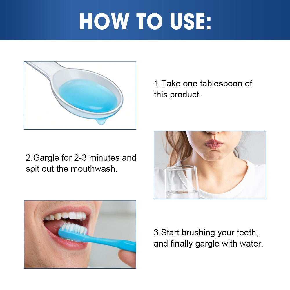 Natural Tonsil Stone Remover Mouthwash 2-Pack - Bad Breath & Oral Hygiene