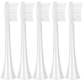 Replacement Toothbrush Heads for Boka 2.0 & 3.0 - Pack of 5, White