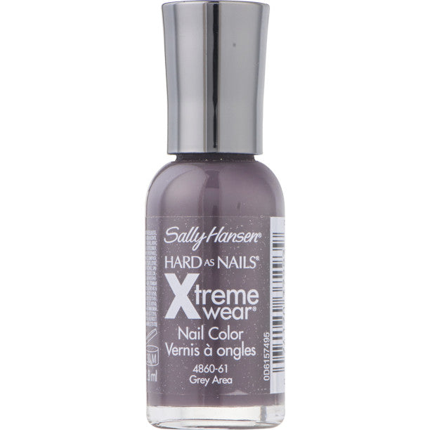 Gray Nail Polish - Sally Hansen Hard as Nails Xtreme Wear 0.4 Fl Oz 2 Pack