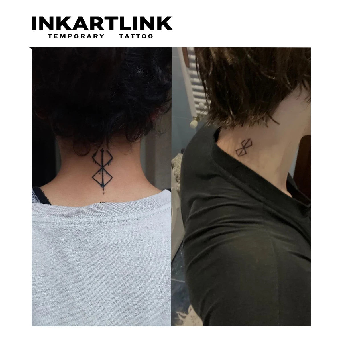 Temporary Tattoo Berserker 15 Day Waterproof Lasts Up To 15 Days