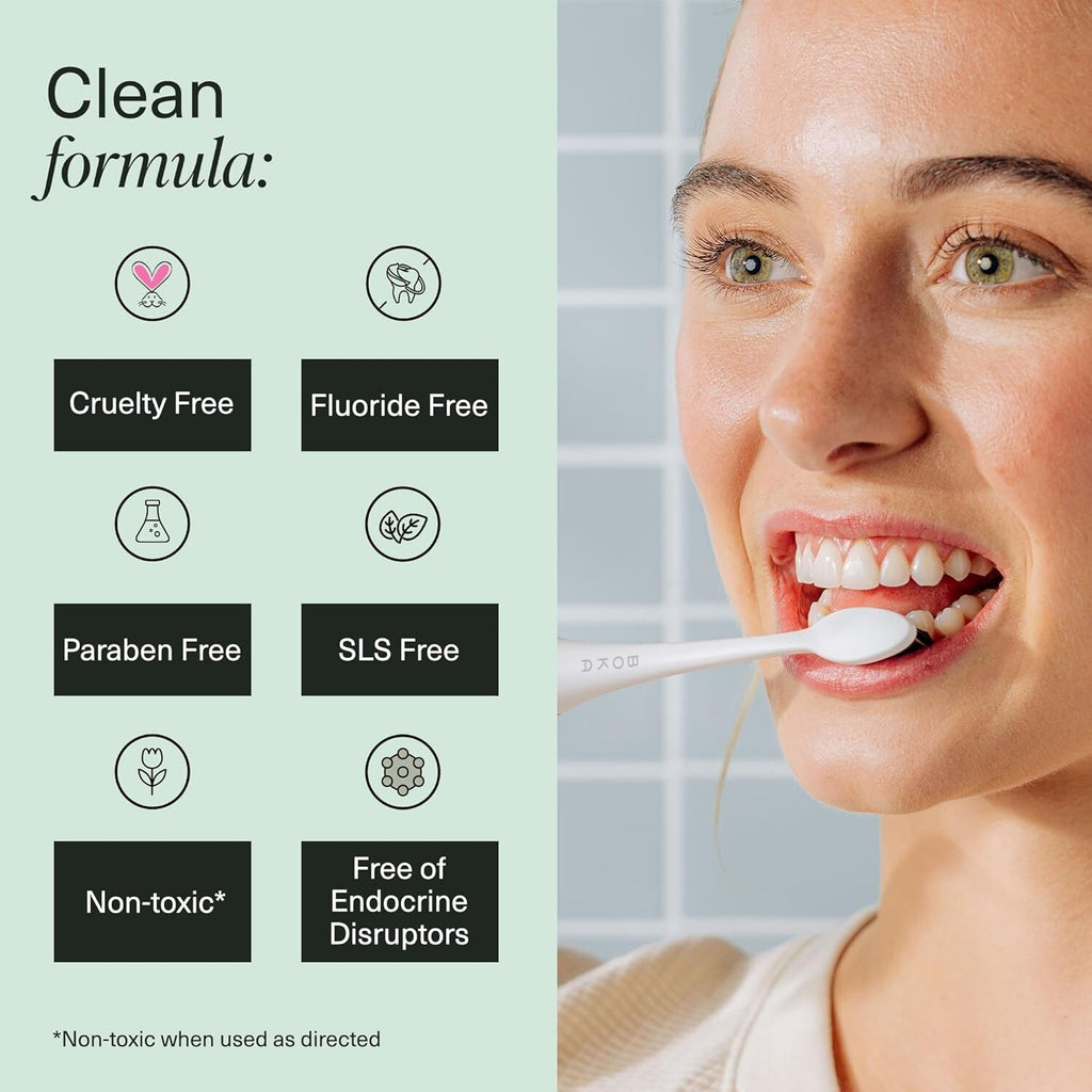 Nano Hydroxyapatite Toothpaste for Enamel Repair & Gum Health - Fluoride-Free 4oz
