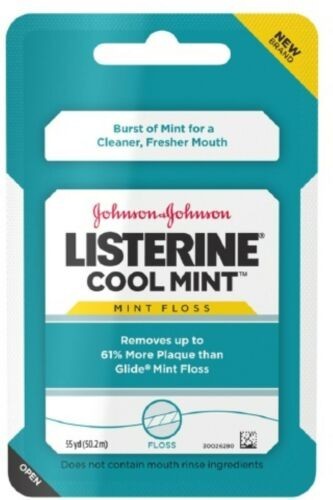 Dental Floss Pack of 2 - Cool Mint Flavored, Formerly REACH, Johnson & Johnson