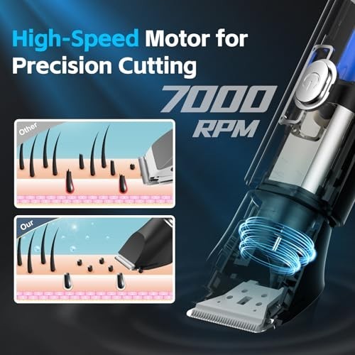 Waterproof Body Hair Trimmer for Men - Rechargeable Electric Grooming Razor for Groin, Chest, & Body