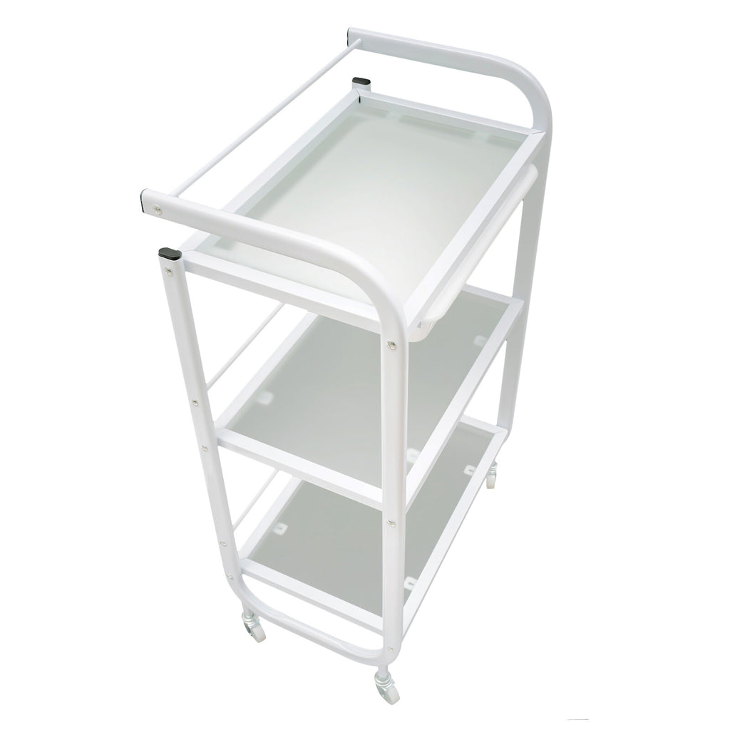 Rolling Trolley Cart for Beauty Salon & Spa Storage with Wheels and Drawers