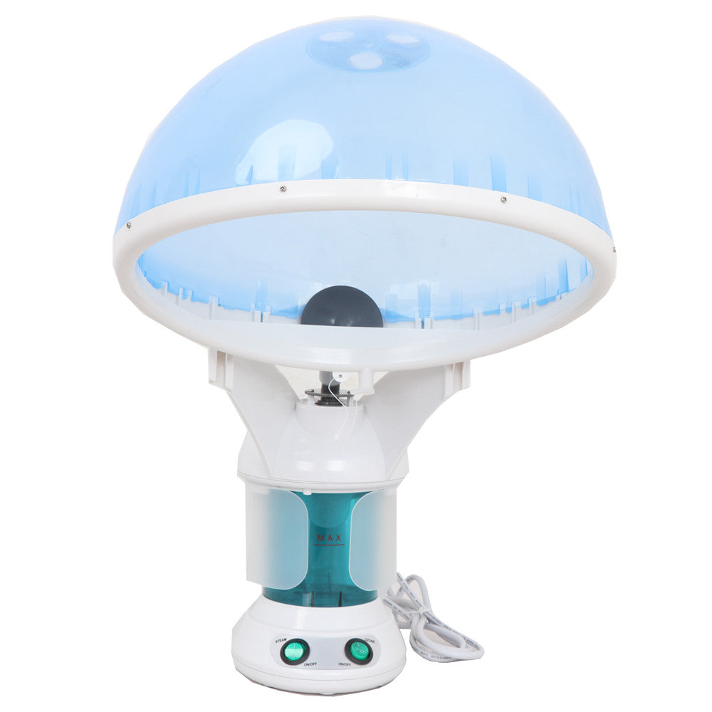 2-in-1 Facial & Hair Steamer Device Portable Personal Home Use