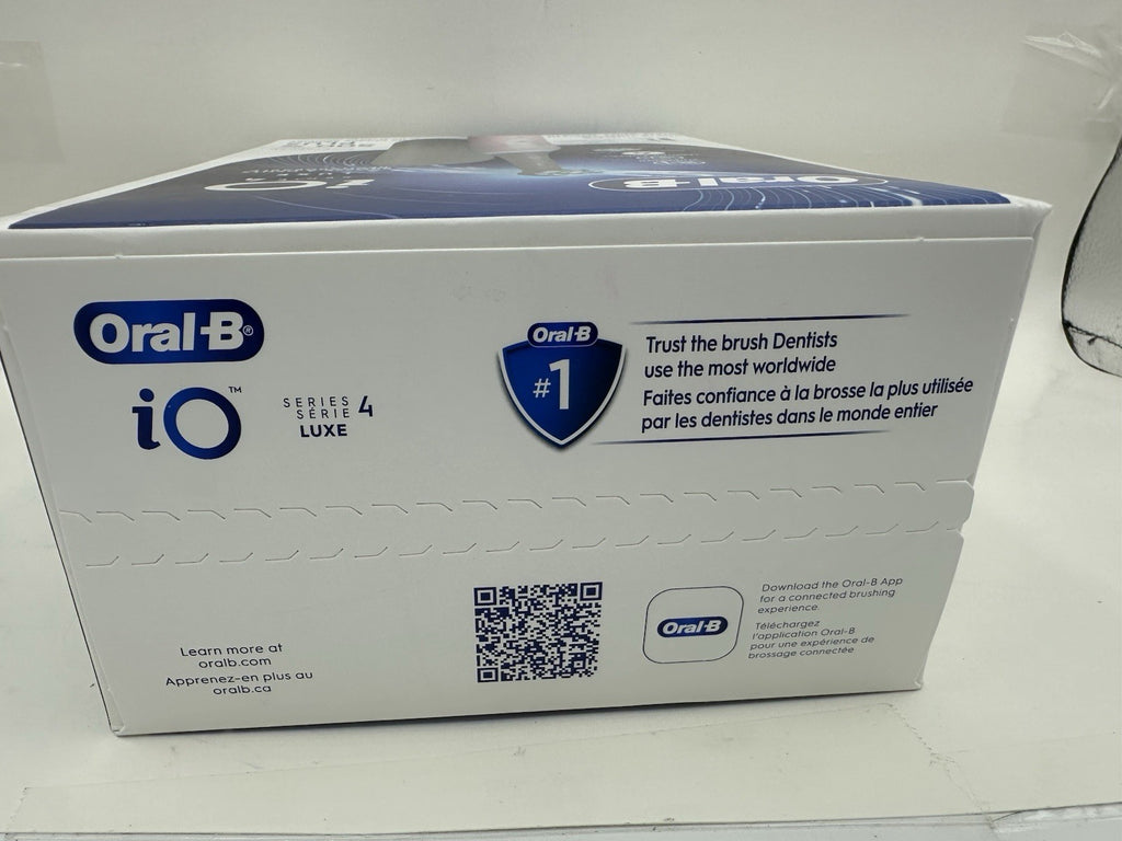 Electric Toothbrush Pink with App Bluetooth & Travel Case - Oral-B iO Series 4 Luxe