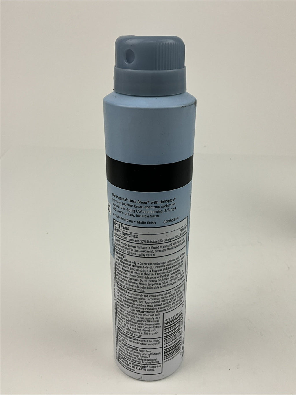 SPF 70 Water-Resistant Sunscreen Spray for Active Sports, 3 Pack