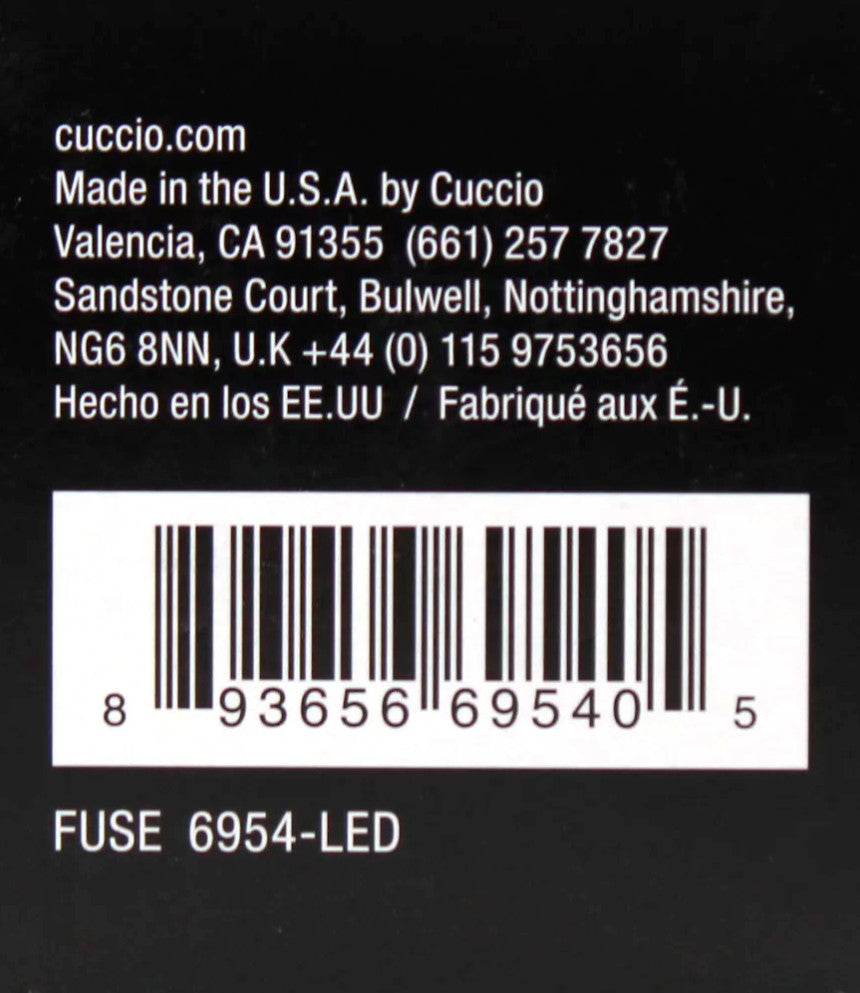 CUCCIO LED/UV Gel Prep & Fuse Set - Nail Extension & Art 2.5oz (75ml) Set of 2