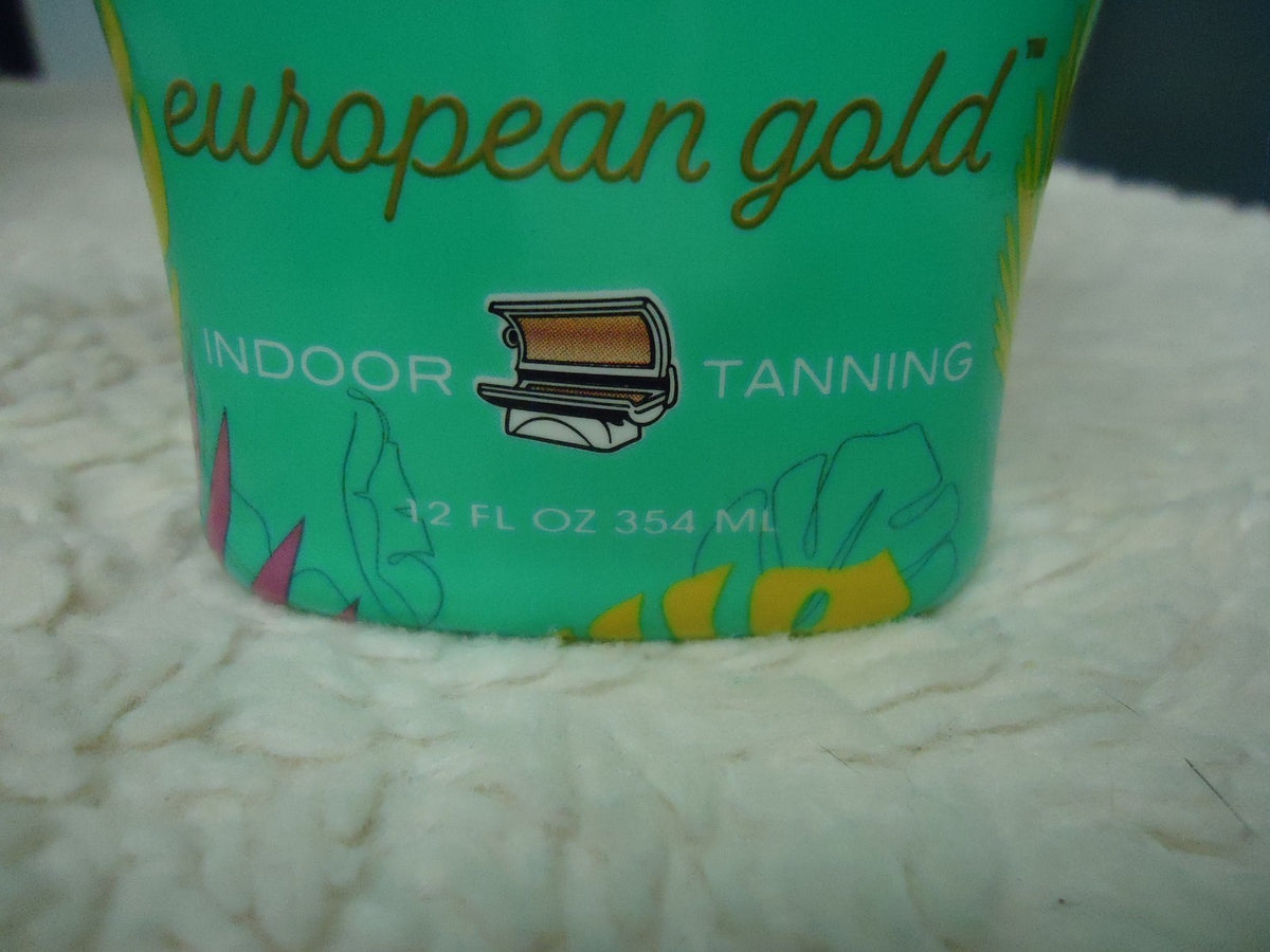 European Gold Ultra Dark Self Tanner Lotion 12oz Indoor Sunless Tanning