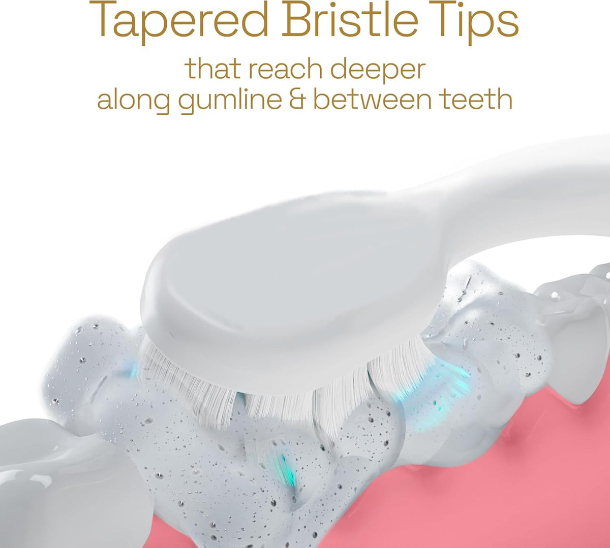 Colgate Total Battery Replacement Toothbrush Heads 2 Pack - White Refill