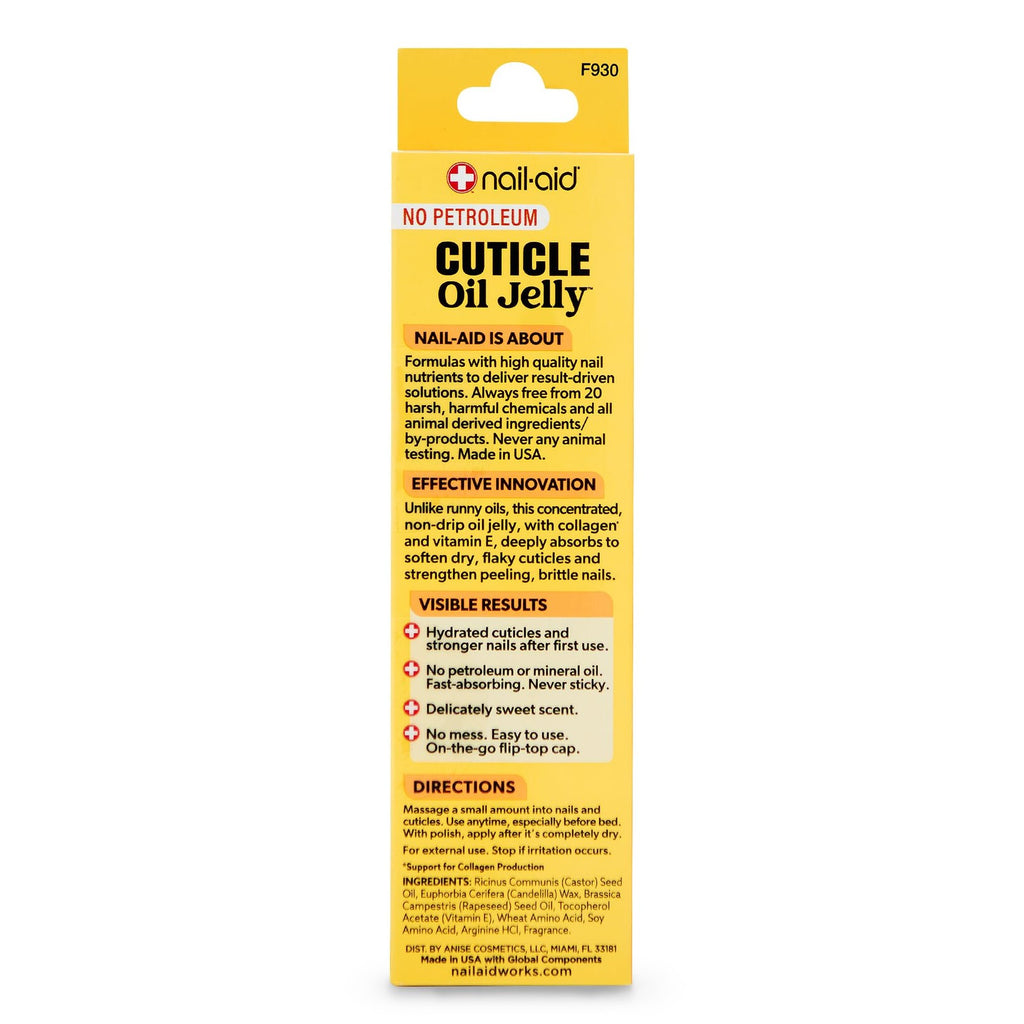 Cuticle Oil Jelly - Press-On Friendly Hydrating Nail Care 0.64oz