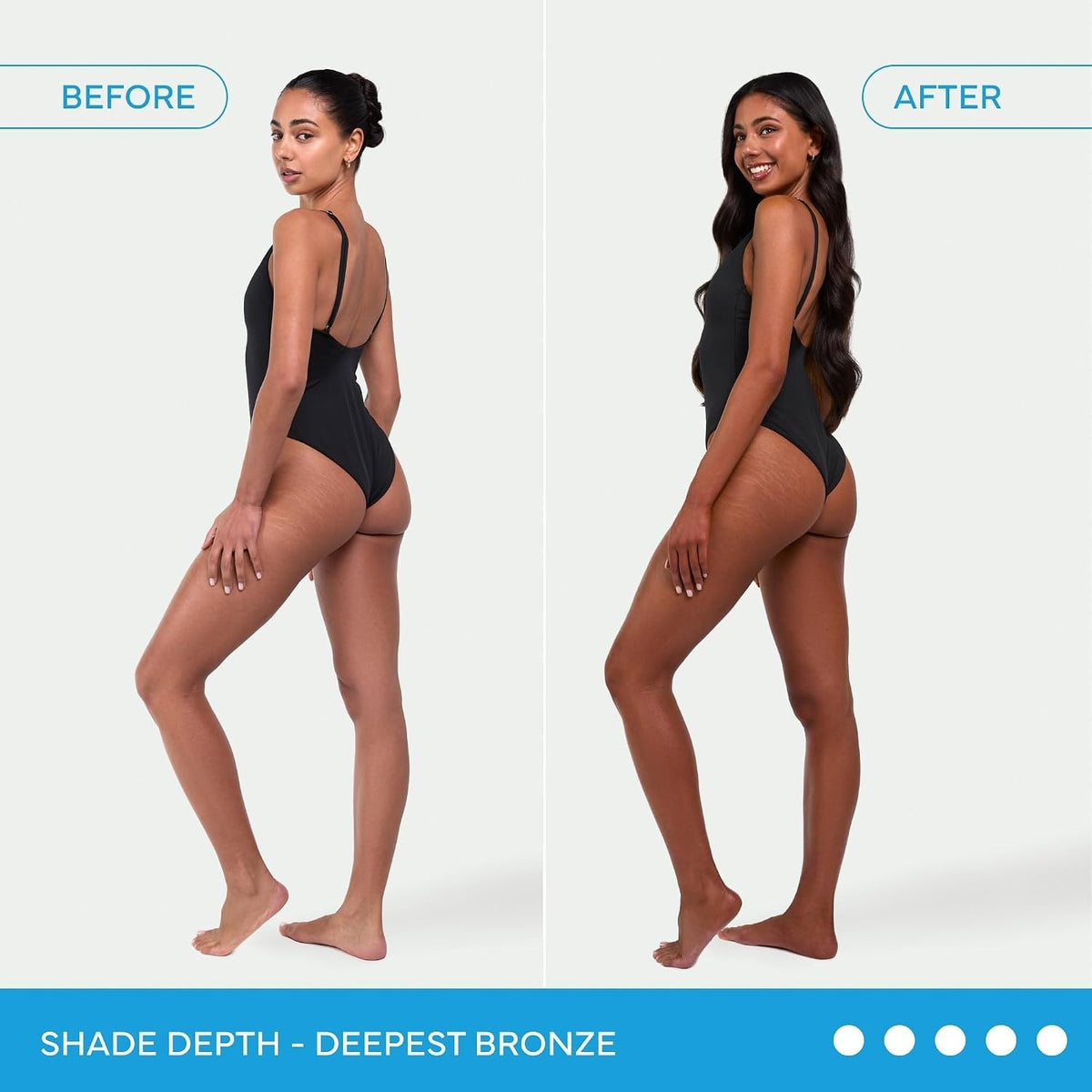 Self Tanning Foam with Coconut - Streak-Free, Natural Glow, 6.76 Fl Oz