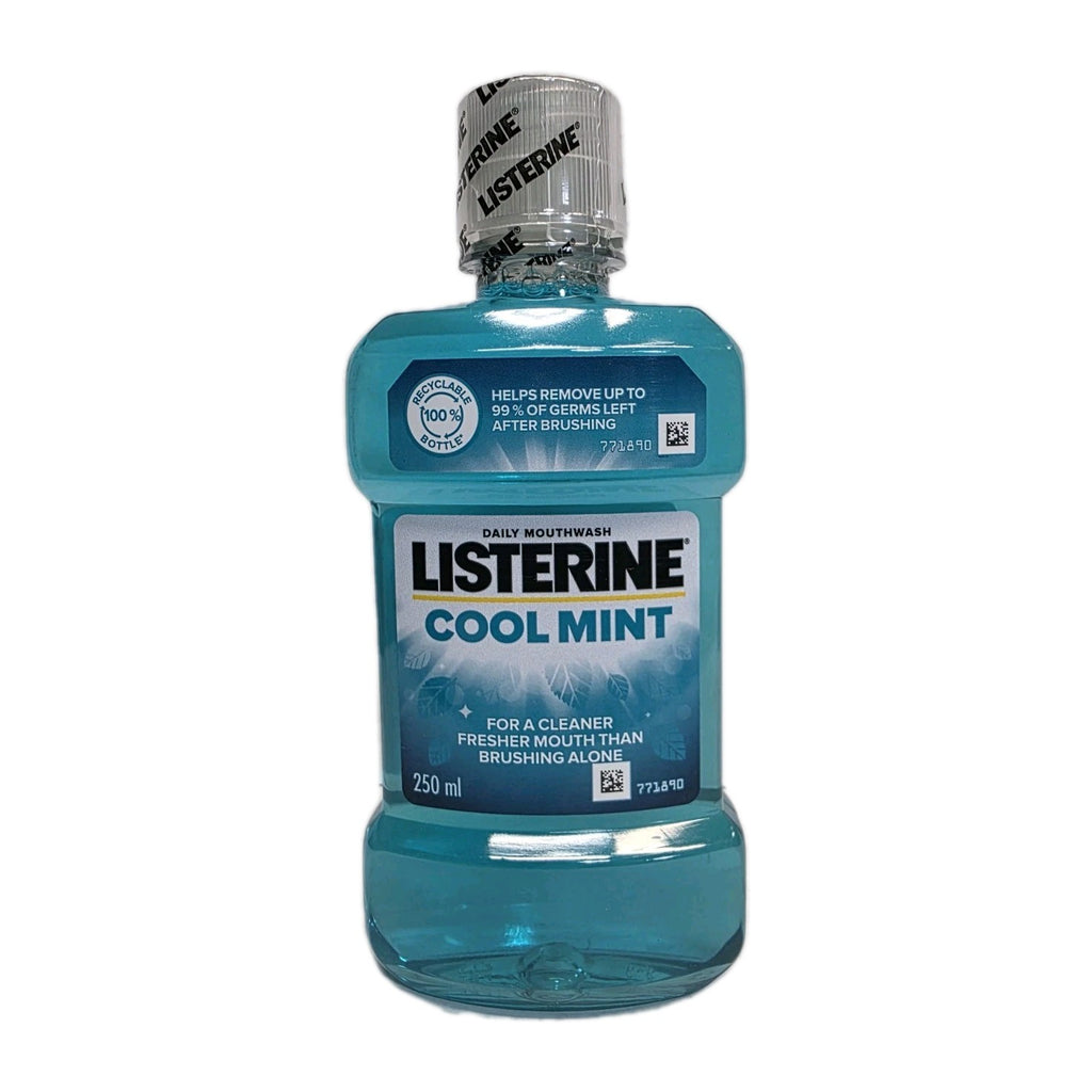 Pack of 6 Mint Mouthwash Bottles - 250ml | Fresh Breath Oral Care