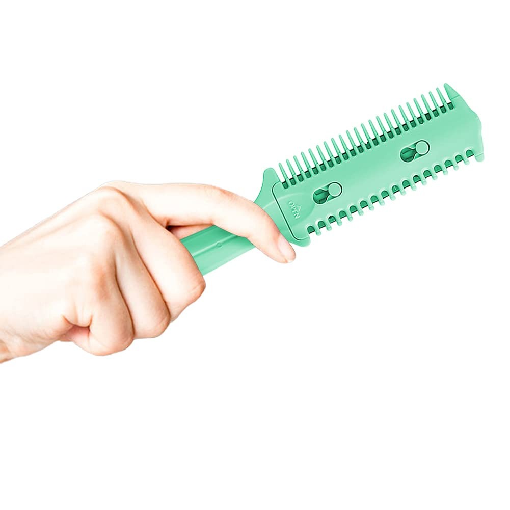 Haircut Razor Comb Set - Double-Ended Styling & Thinning Comb, 3 Pack