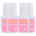 4-Pack Acrylic Nail Glue with Strong Adhesion and Easy Application