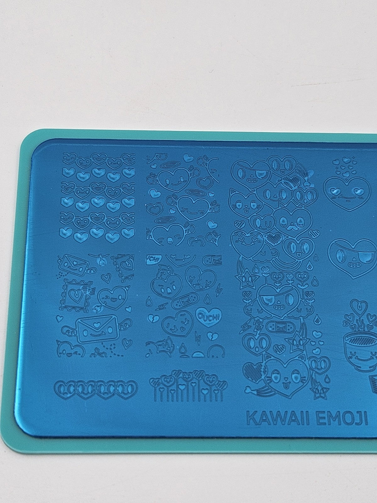 Nail Stamping Plate Manology Bundle Monster BM-XL324 Kawaii Emoji Heart Valentines
