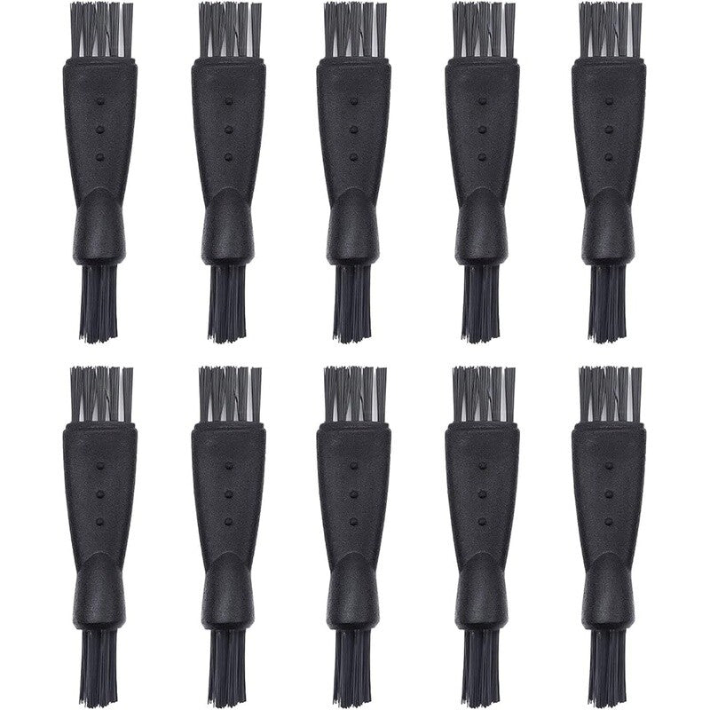 Electric Shaver & Razor Cleaning Brushes 10 Pack Double-Sided Soft Bristle