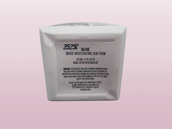 Unbranded 85/66 Magic Moisturizing Sun Foam SPF 15 - 4 oz