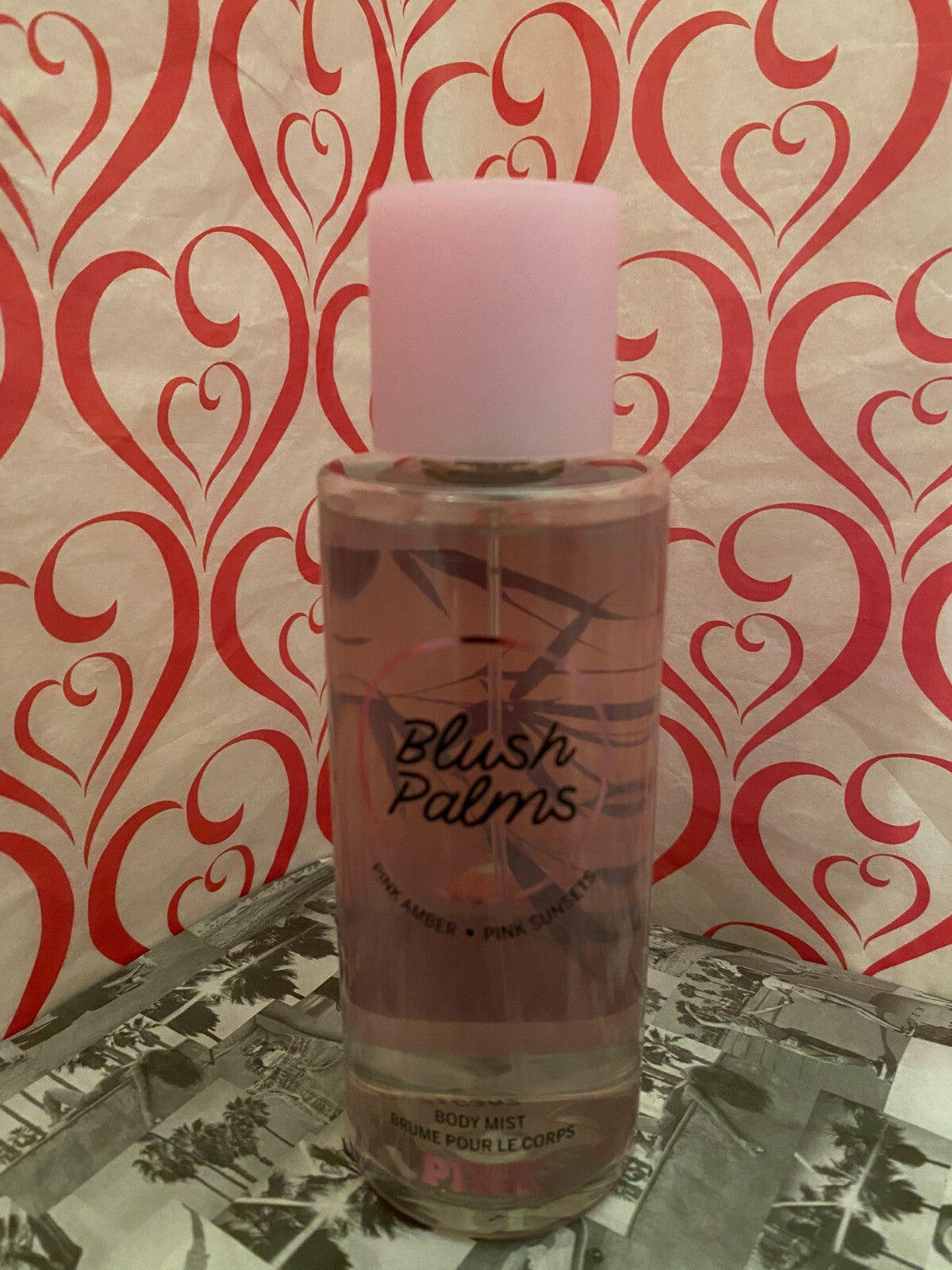 Victoria's Secret Pink Blush Palms Body Mist 8.4 fl oz - Limited Edition