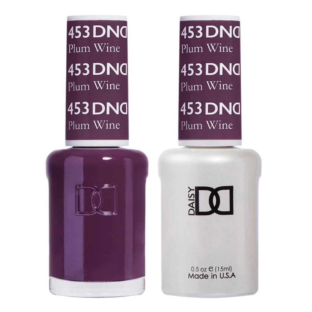 DND Gel & Lacquer Nail Polish Set - Plum Wine Duo #453