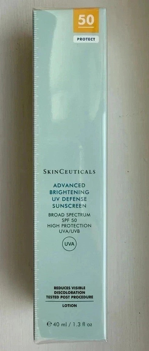 Facial Sunscreen SPF 50 Broad Spectrum UV Protection 40mL - Brightening