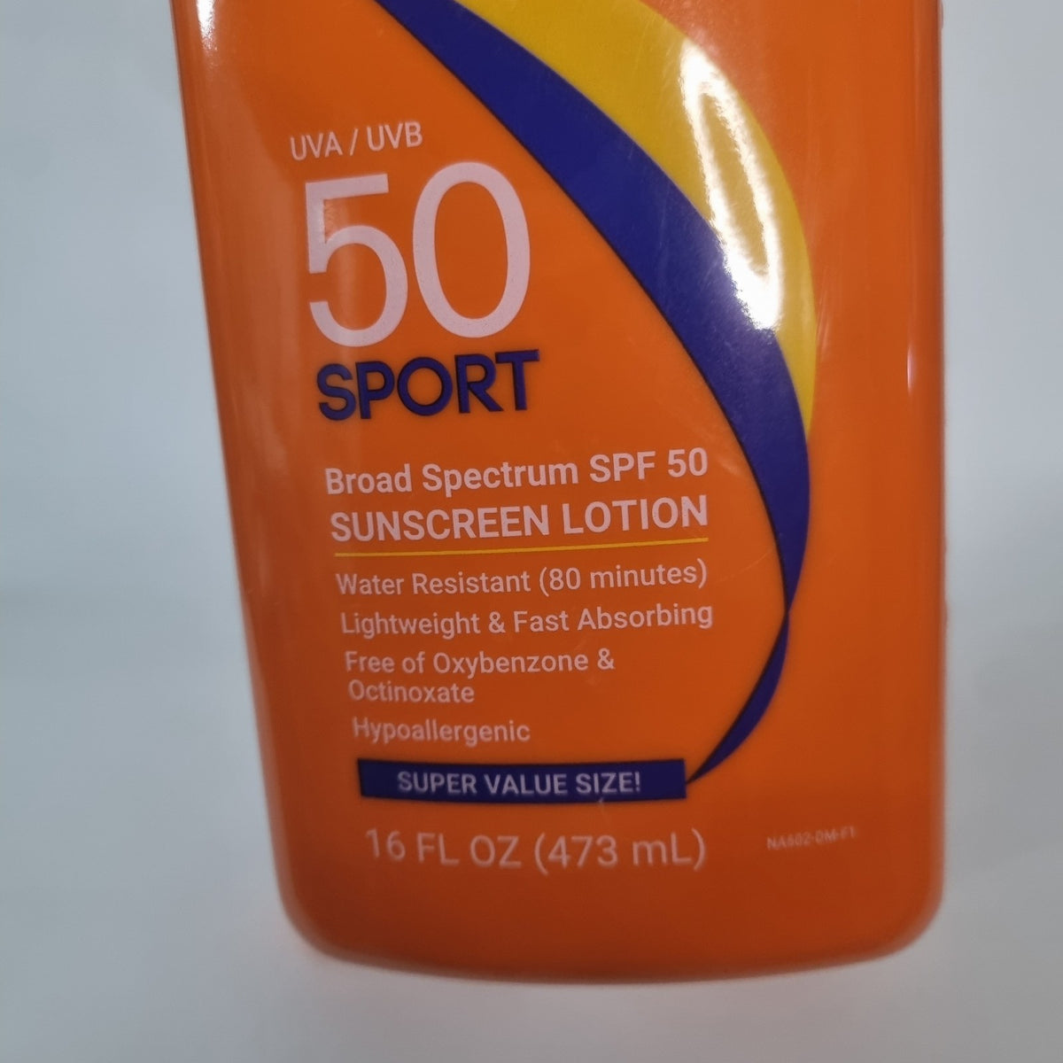 Sport Sunscreen Lotion SPF 50 - 16 fl oz Pack of 3, Water-Resistant Sun Protection