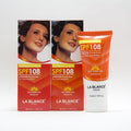 SPF 108 Sunscreen Sunblock Lotion - 60ml, Pack of 2, Broad Spectrum UV Protection