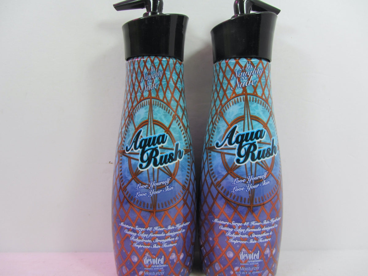2 Pack Hydrating Moisturizer Lotion - So Naughty Nude Aqua Rush, 48H Hydration
