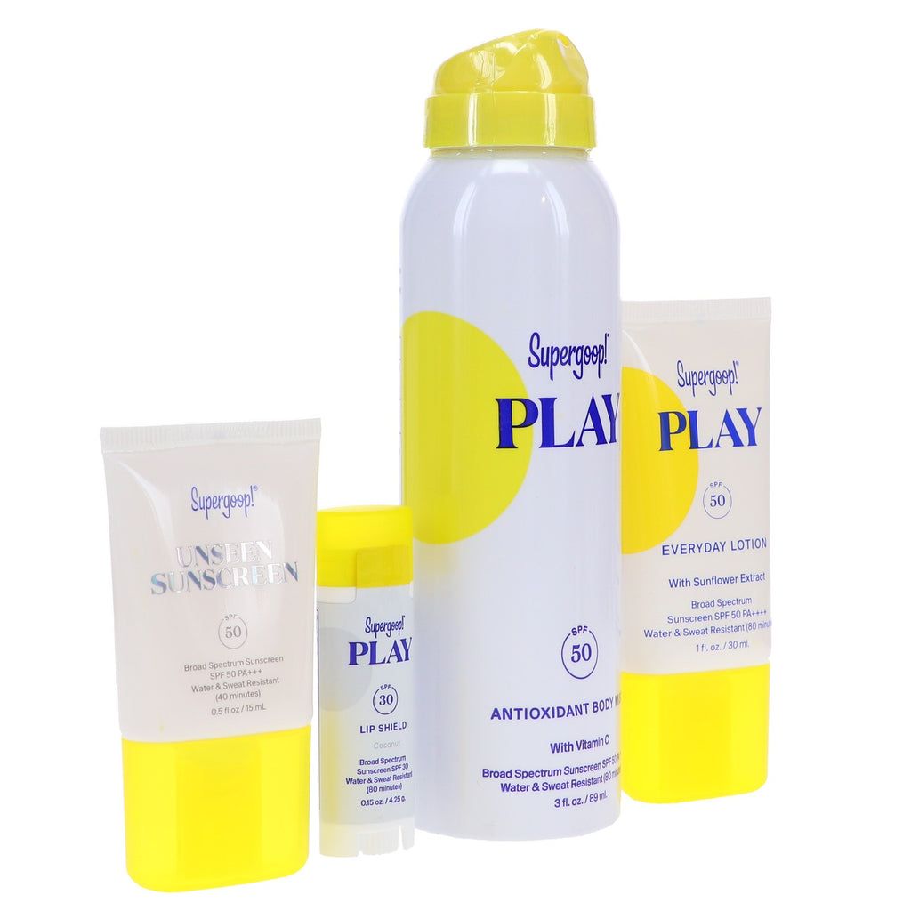 Travel SPF Kit with Sunscreen & Hydrating Skincare - TSA Friendly
