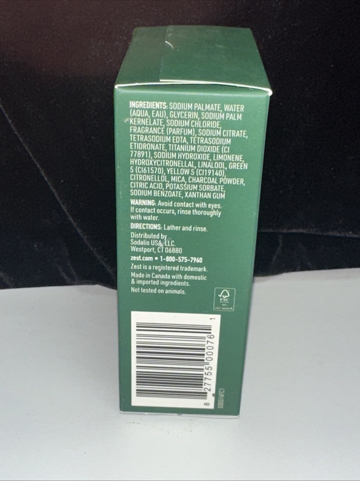 8-Pack Zest Brut Deodorizer Moisture Bar Soap 7.05 oz Each - Classic Scent